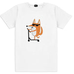 Men Cotton T-Shirt - Scootering Fox - Snøluv