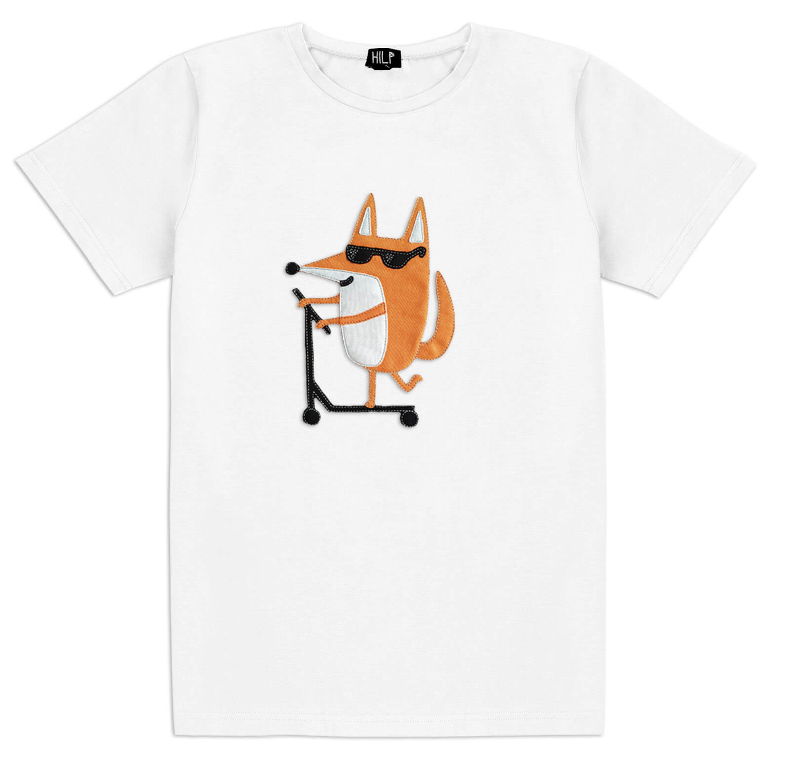 Men Cotton T-Shirt - Scootering Fox - Snøluv