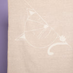 Merino baby blanket - Kitty