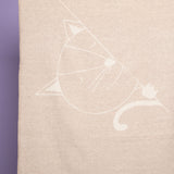 Merino baby blanket - Kitty