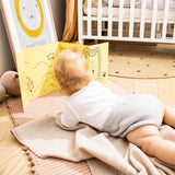 Merino baby blanket - Lion