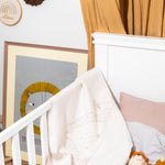 Merino baby blanket - Lion