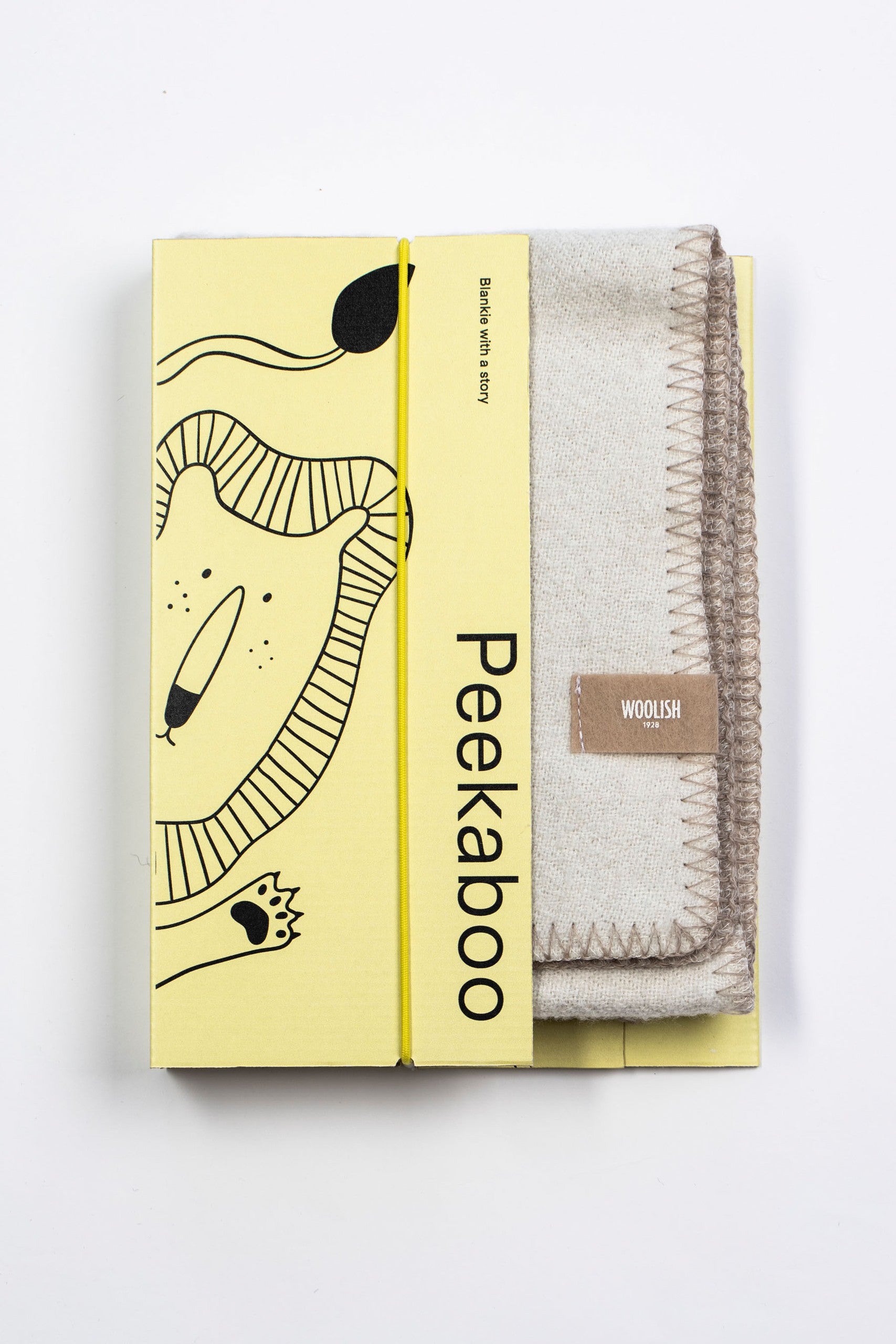 Merino baby blanket - Lion