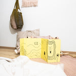 Merino baby blanket - Lion