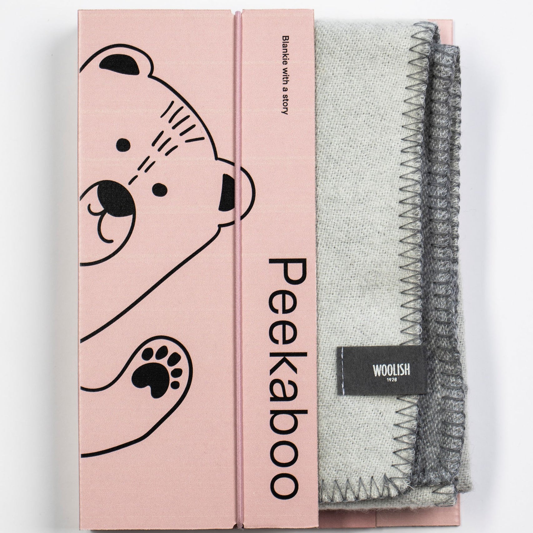 Merino baby blanket - Teddy
