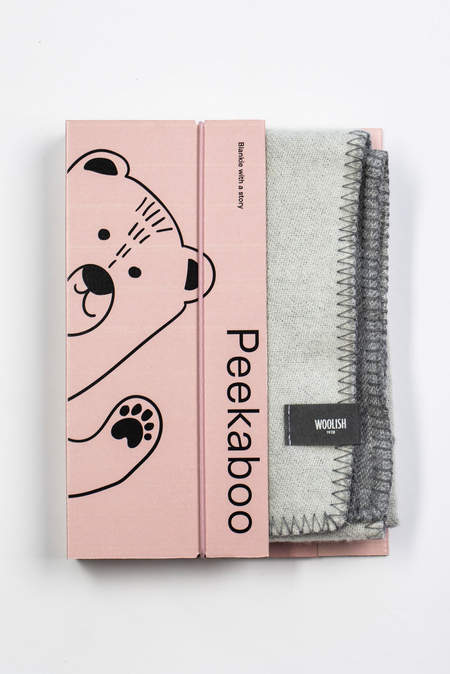 Merino baby blanket - Teddy