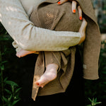 Merino wool baby blanket HAPPINESS