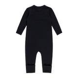 Black merino wool baby overall by Lenne, view 2