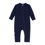 Navy merino wool baby overall by Lenne