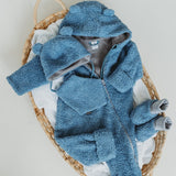 Merino Wool Lined Baby Overall TEDDY