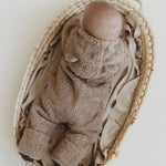Merino Wool Lined Baby Overall TEDDY