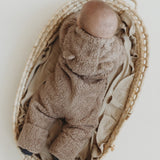 Merino Wool Lined Baby Overall TEDDY