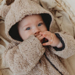 Merino Wool Lined Baby Overall TEDDY