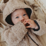 Merino Wool Lined Baby Overall TEDDY
