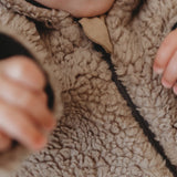 Merino Wool Lined Baby Overall TEDDY