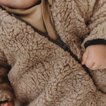 Merino Wool Lined Baby Overall TEDDY