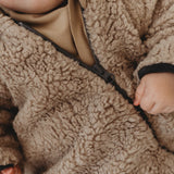Merino Wool Lined Baby Overall TEDDY