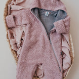 Merino Wool Lined Baby Overall TEDDY