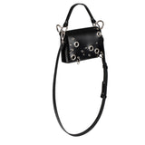 Leather Shoulder Bag Mia Studded Top Grain Design - Snøluv