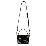 Leather Shoulder Bag Mia Studded Top Grain Design - Snøluv