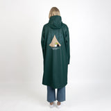 Moomin Rain Jacket Unisex Waterproof - Dark Green - Snøluv
