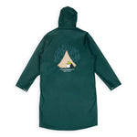 Moomin Rain Jacket Unisex Waterproof - Dark Green - Snøluv