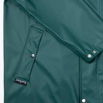 Moomin Rain Jacket Unisex Waterproof - Dark Green - Snøluv