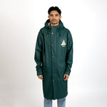 Moomin Rain Jacket Unisex Waterproof - Dark Green - Snøluv
