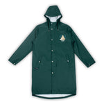 Moomin Rain Jacket Unisex Waterproof - Dark Green - Snøluv