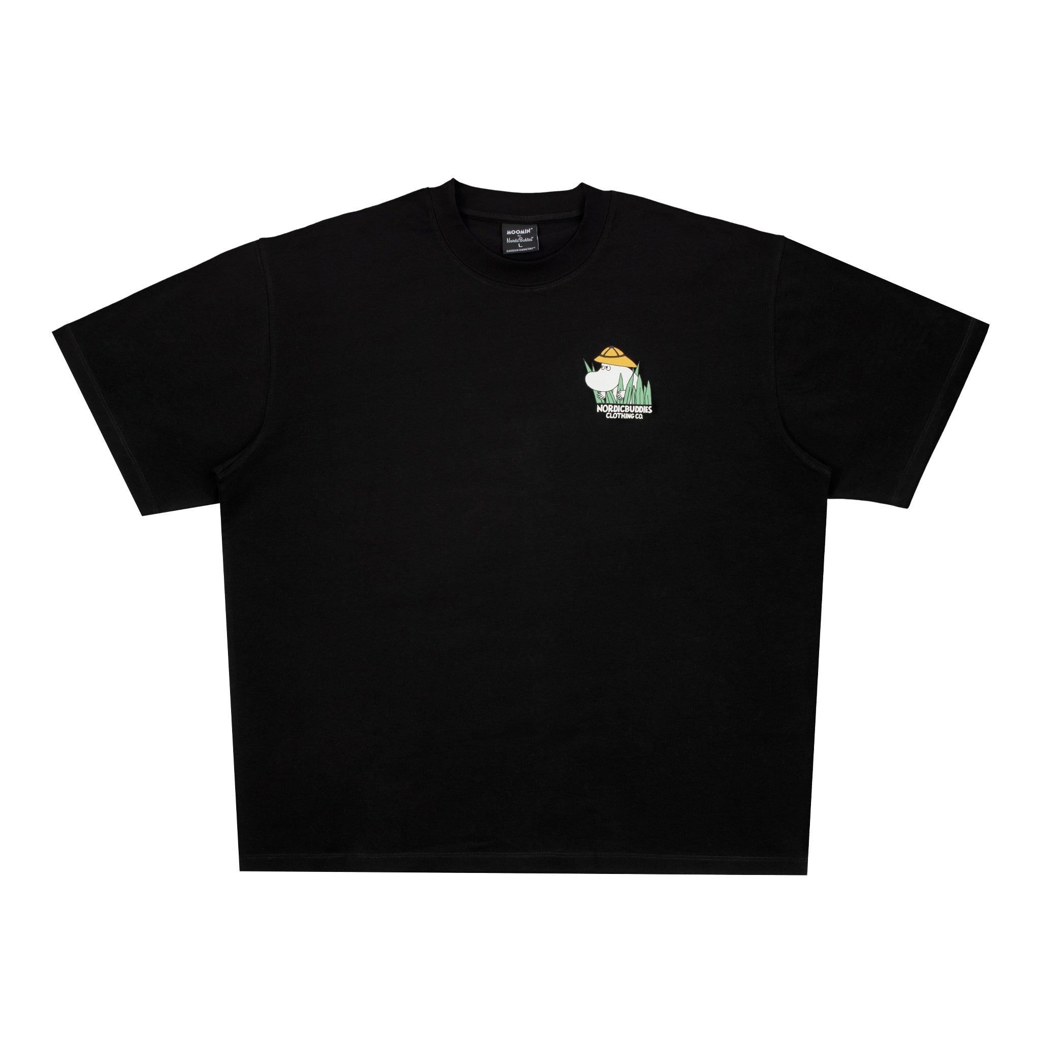 Moomin Unisex T-Shirt Black - Jungle - Snøluv