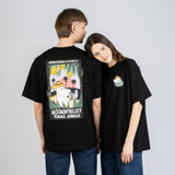 Moomin Unisex T-Shirt Black - Jungle - Snøluv