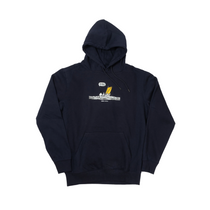 Moomin by NordicBuddies Moominpappa sailing unisex hoodie in navy