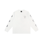 Moomin by NordicBuddies Novels unisex long sleeve shirt in white