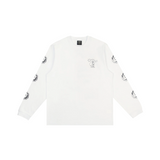 Moomin by NordicBuddies Novels unisex long sleeve shirt in white