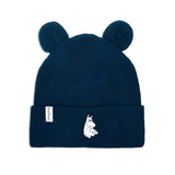 Moomintroll Winter Hat With Ears for Kids - Navy
