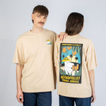 Moomintroll Jungle Heavy Unisex T-shirt - Beige - Snøluv