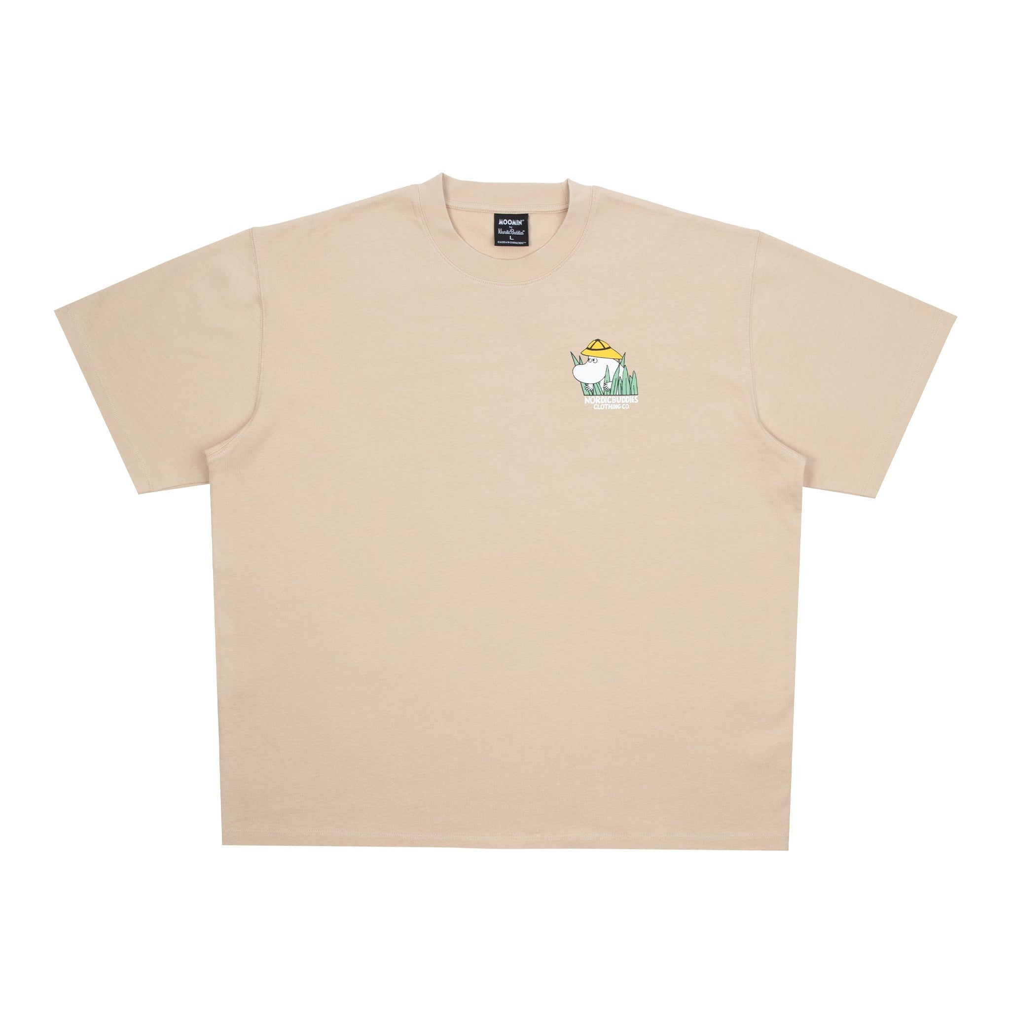 Moomintroll Jungle Heavy Unisex T-shirt - Beige - Snøluv