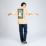 Moomintroll Jungle Heavy Unisex T-shirt - Beige - Snøluv