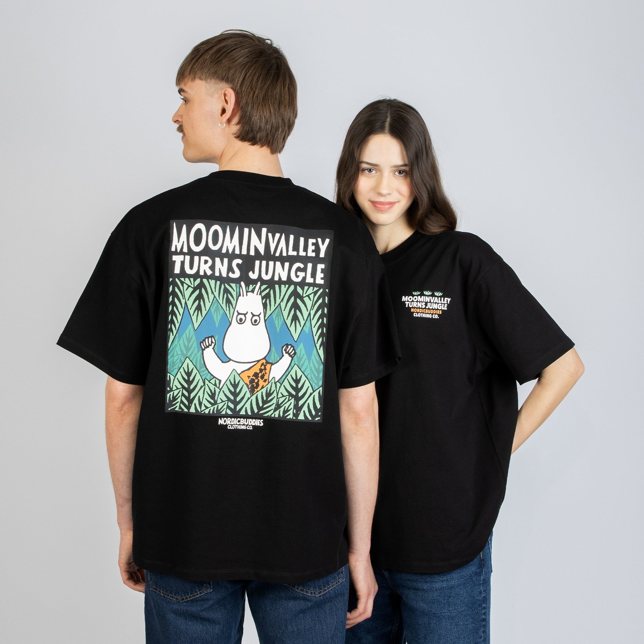 Moomin T-Shirt Black – Organic Cotton - Snøluv