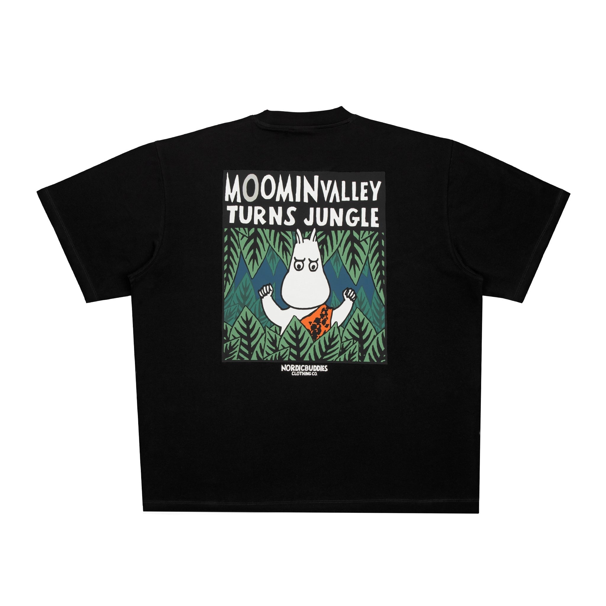 Moomin T-Shirt Black – Organic Cotton - Snøluv