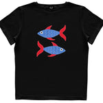 Women Cotton T-Shirt - Pisces - Snøluv