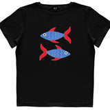Women Cotton T-Shirt - Pisces - Snøluv
