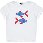 Women Cotton T-Shirt - Pisces - Snøluv