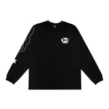 Moomin Long Sleeve Shirt Novels Black Unisex - Snøluv