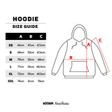 Moomin Unisex Hoodie, Premium Navy Moominpappa Sweatshirt - Snøluv