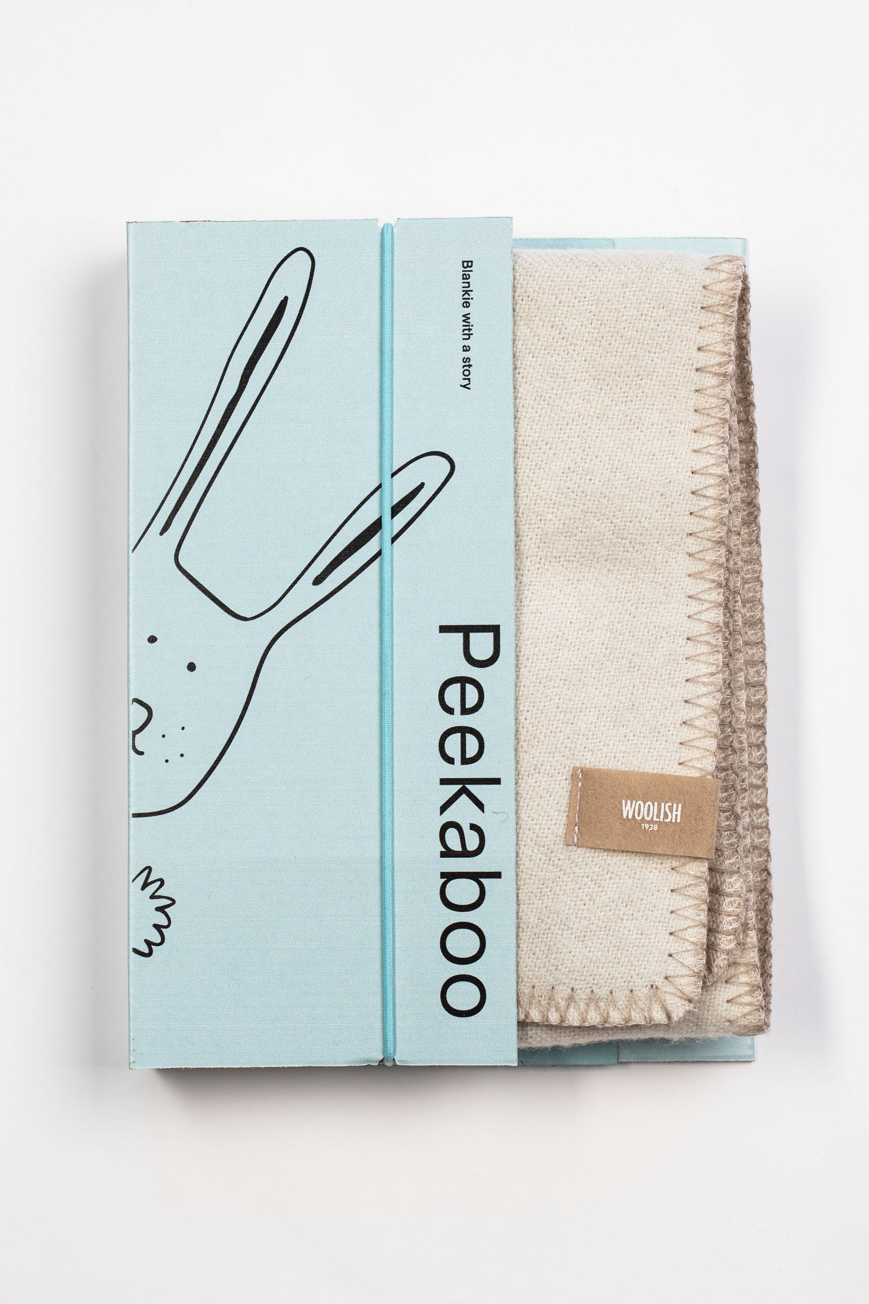 Merino baby blanket - Rabbit