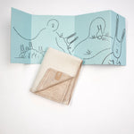 Merino baby blanket - Rabbit
