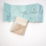 Merino baby blanket - Rabbit