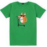 Men Cotton T-Shirt - Scootering Fox - Snøluv