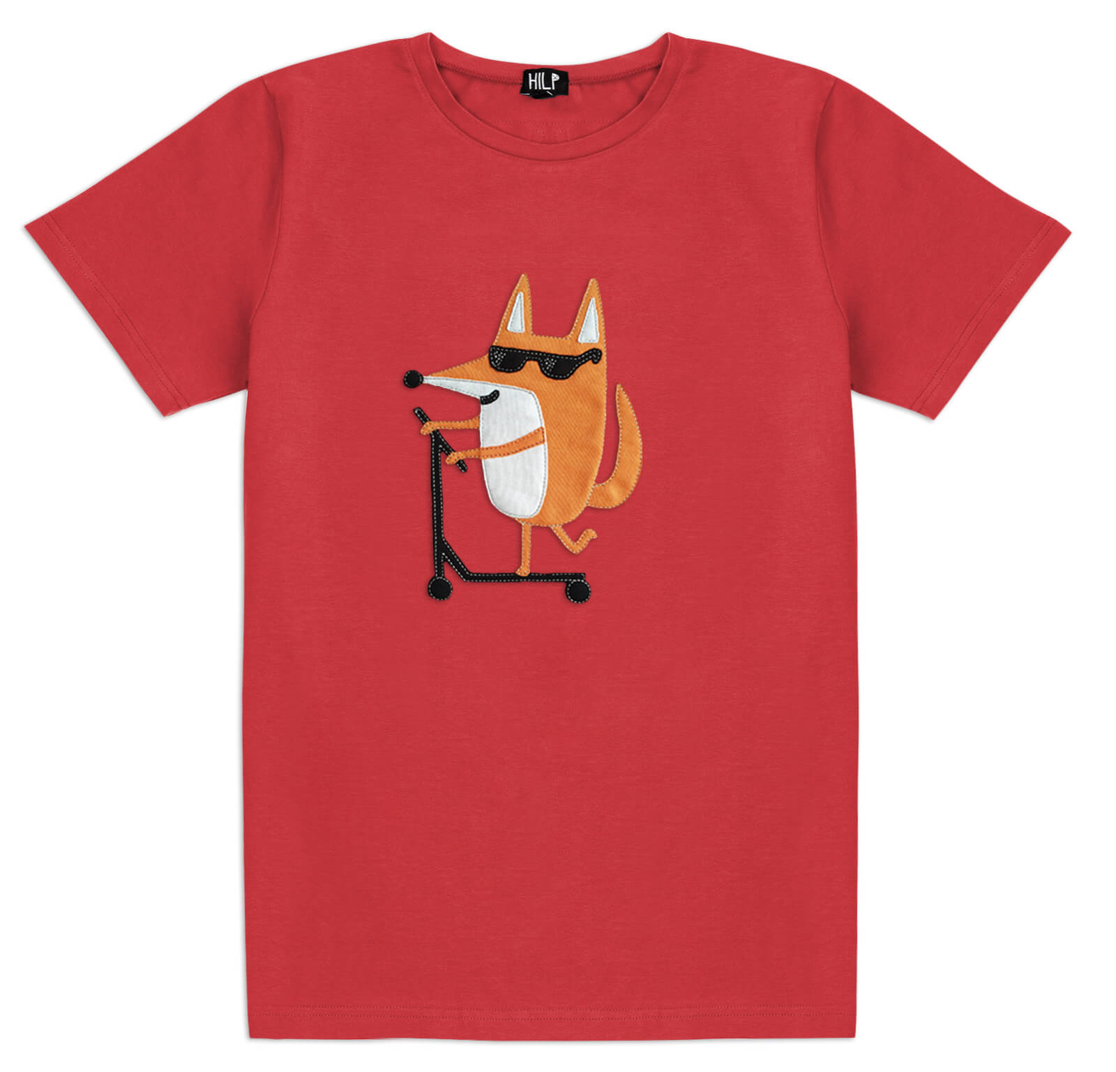 Men Cotton T-Shirt - Scootering Fox - Snøluv